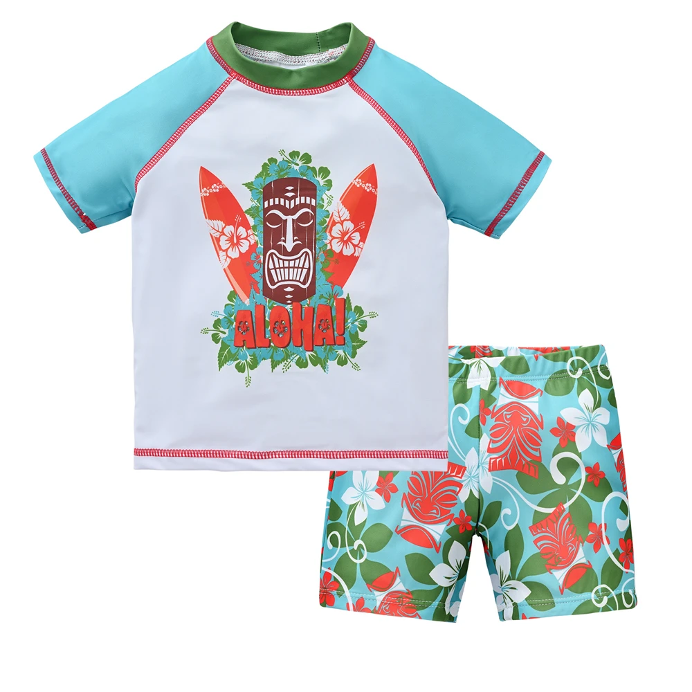 Traje de baño infantil para niño - Estampado playero verano - imagen 3