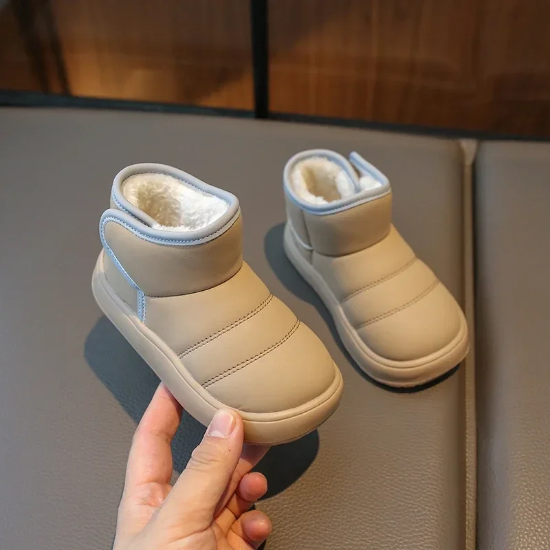 Botas de nieve infantiles impermeables con suela antideslizante - imagen 2