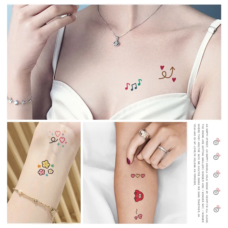 Tatuajes temporales infantiles impermeables con dibujos animados - imagen 3