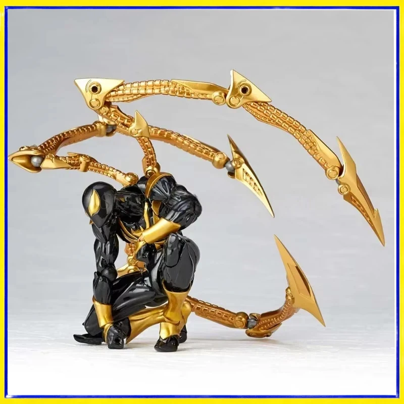 Figura de acción Iron Spider articulada y posable roja y negra - imagen 5