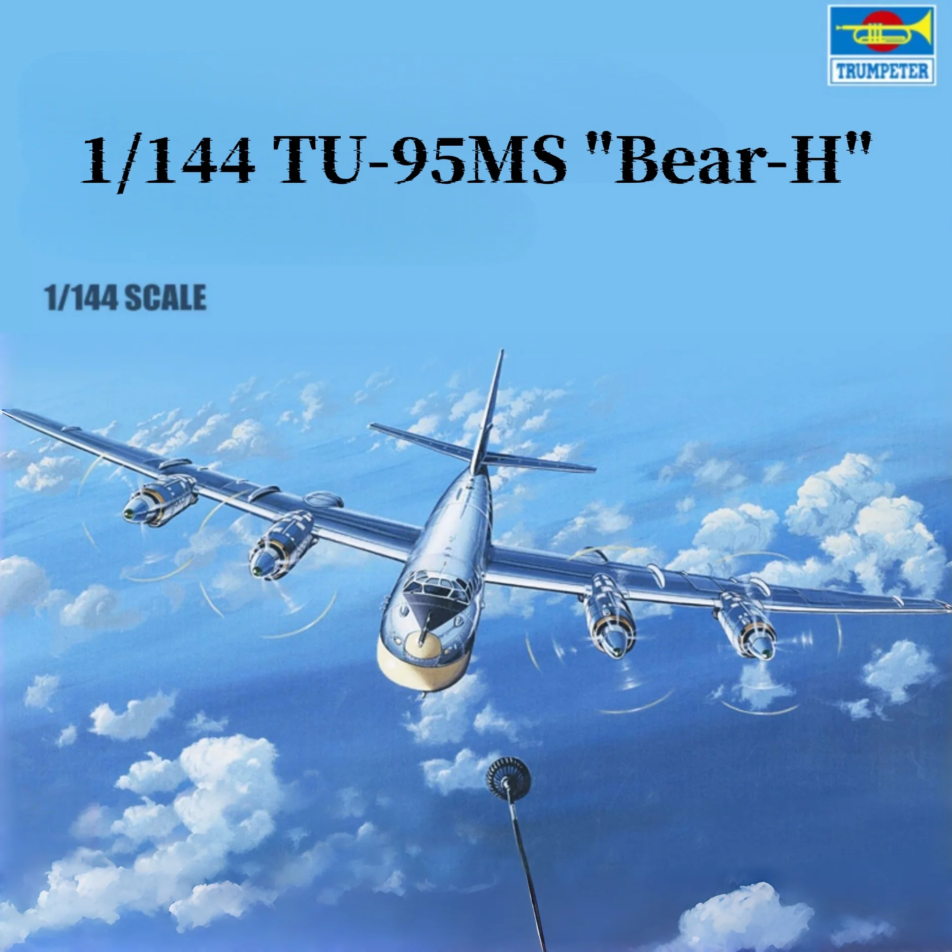 TRUMPETER TU-95MS Bear-H maqueta de avión para montar - imagen 3