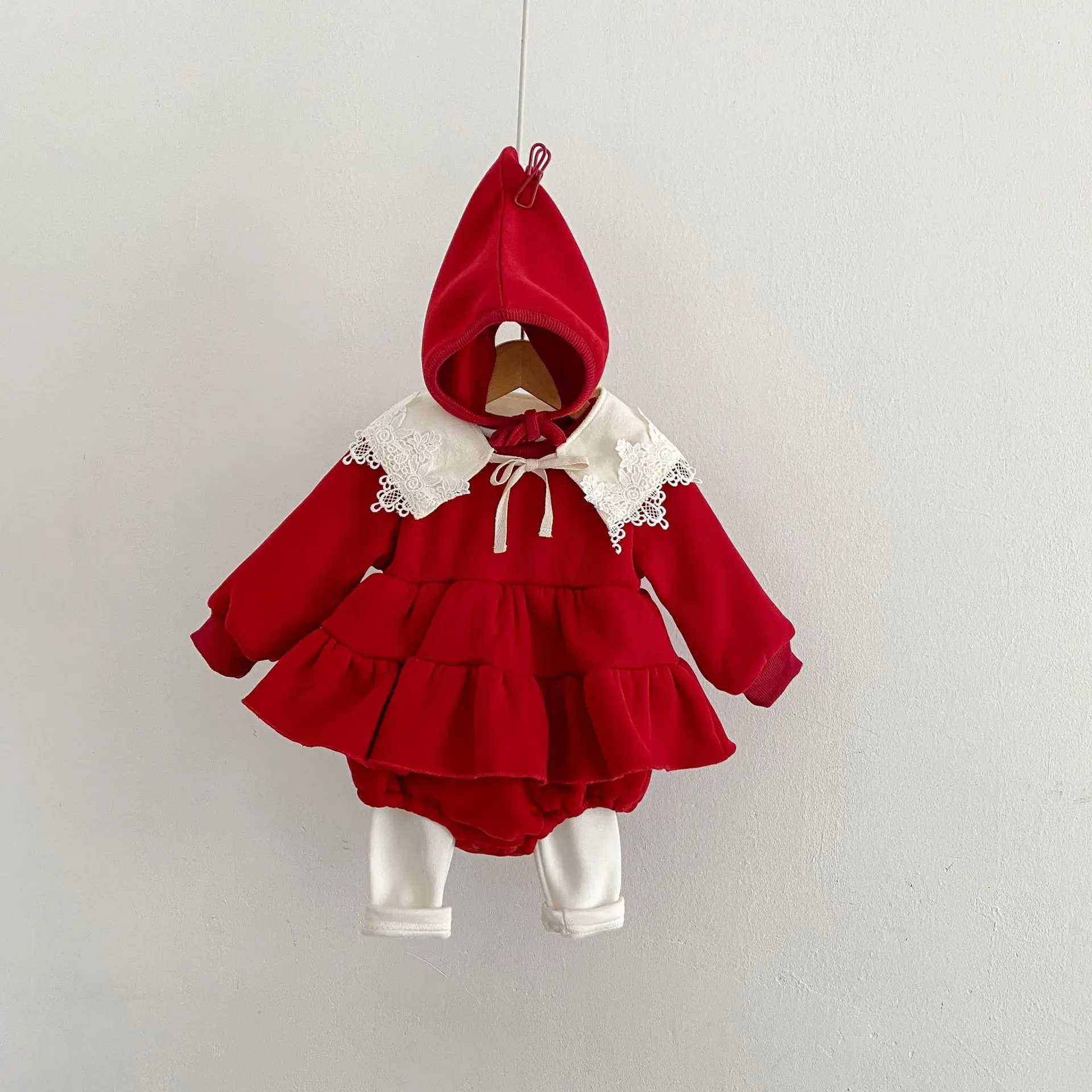 Mono forrado de piel para bebé niña - Milangel Invierno - imagen 2