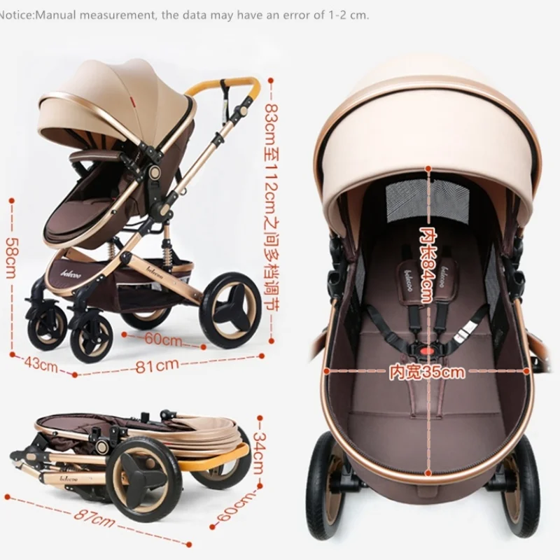 Cochecito de bebé modular con conducción cómoda y gran calidad - imagen 5