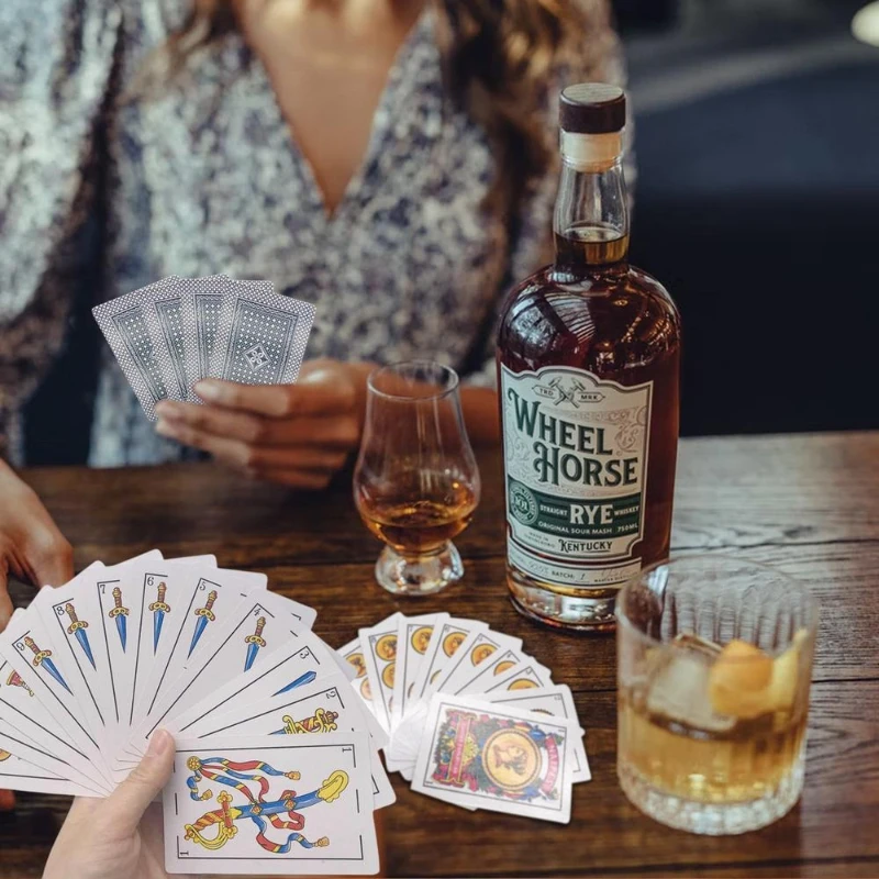 Naipes españoles de póker para juegos familiares de viaje - imagen 2