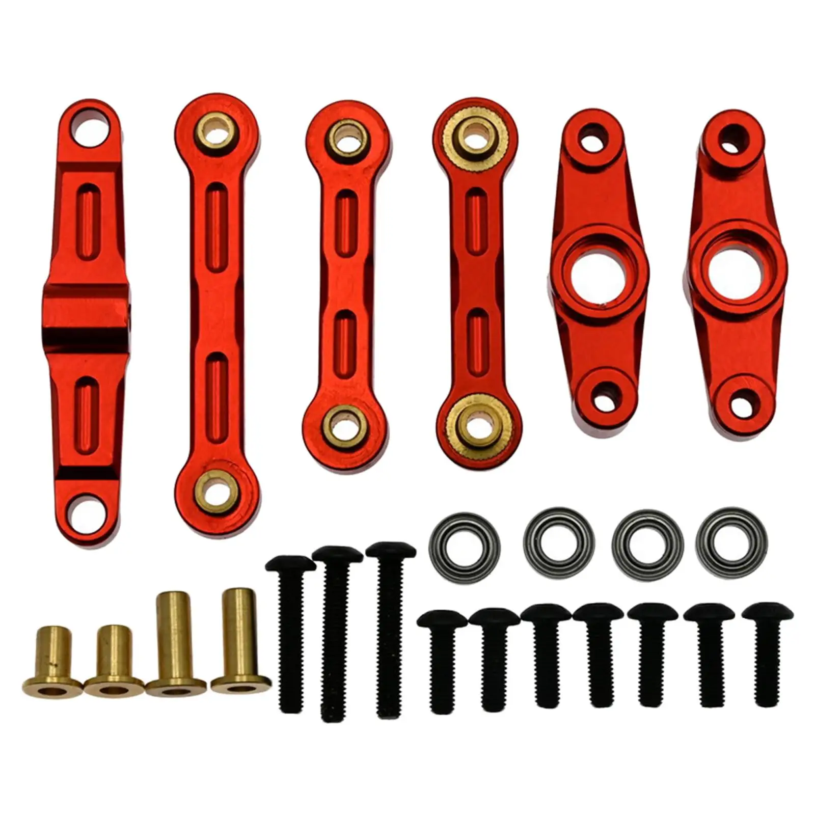 Varillas de tracción de metal CNC compatibles con TT02 RC - imagen 5