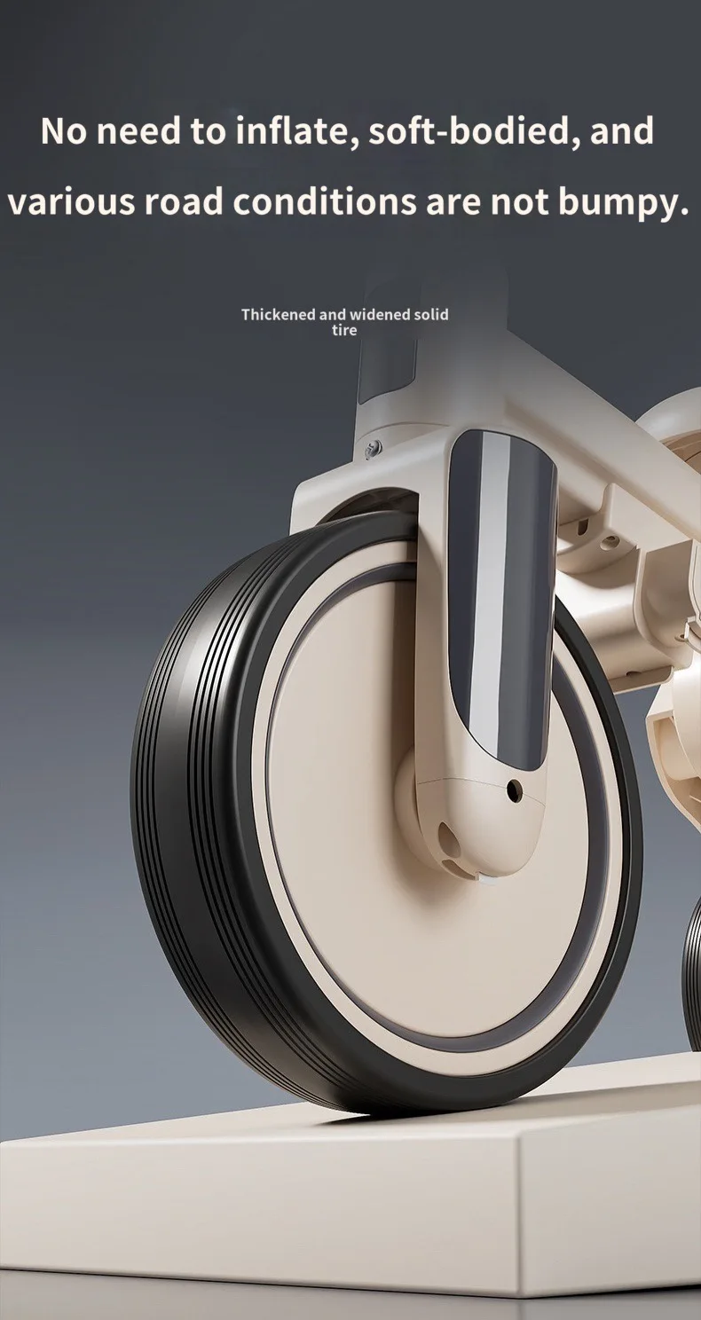 Triciclo para bebé multifunción con pedal y modo paseo - imagen 4