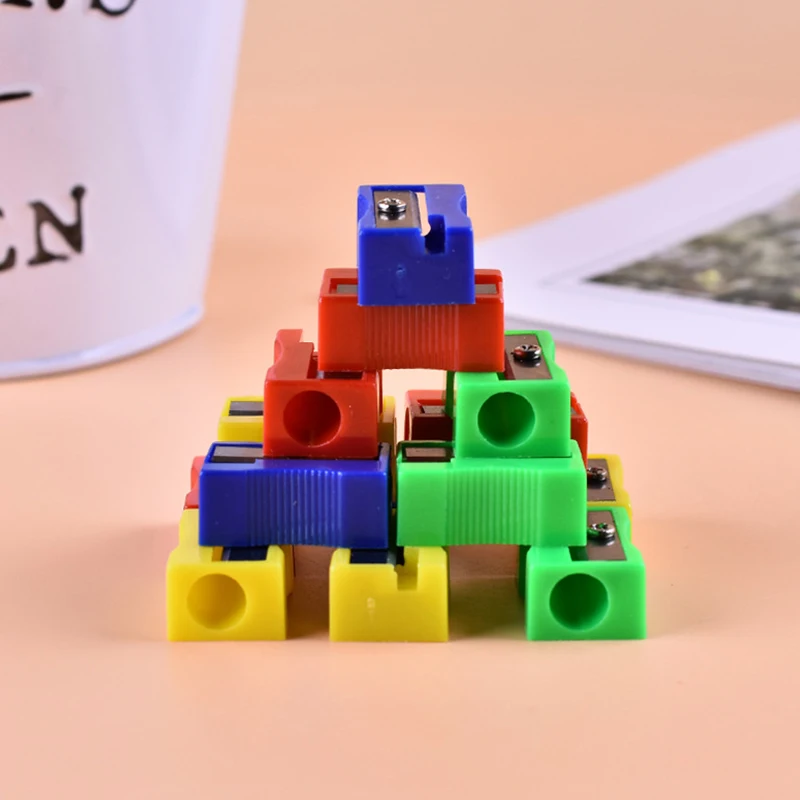 ZYF sacapuntas mini de plástico con color surtido - imagen 5