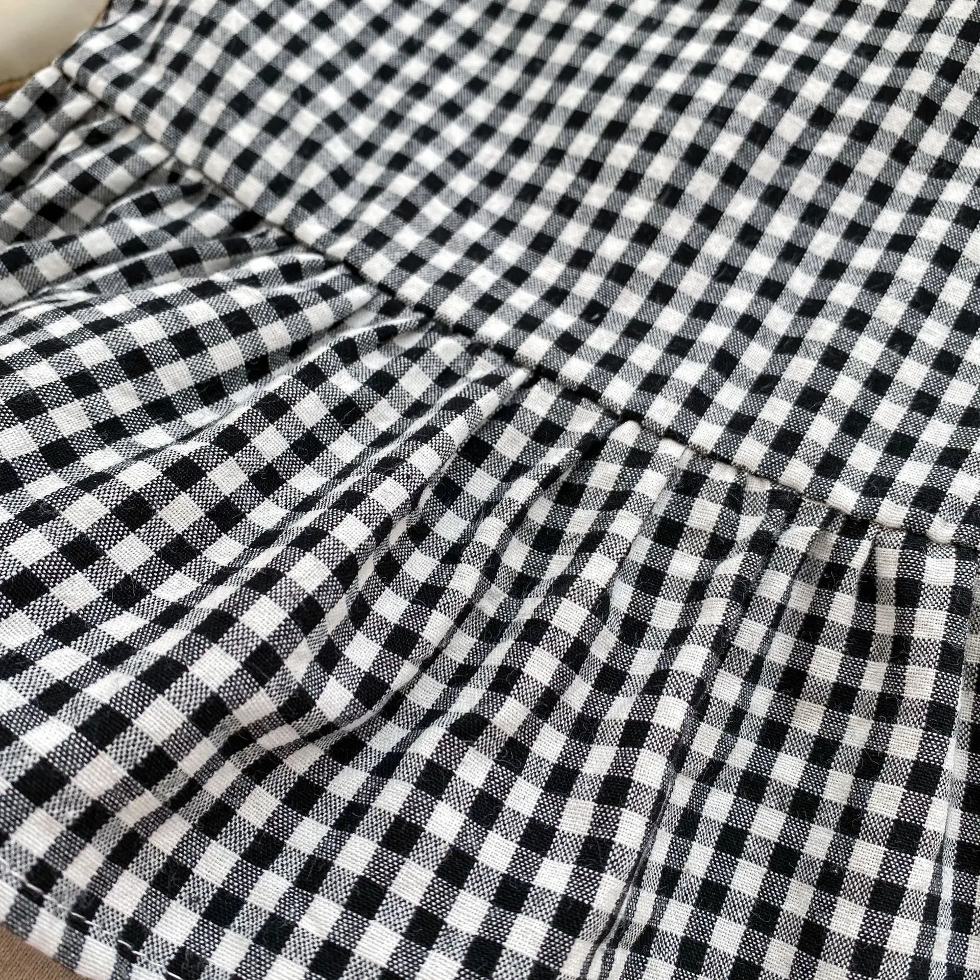 MILANCEL conjunto bebé lino algodón sudadera pantalón corto niña - imagen 3
