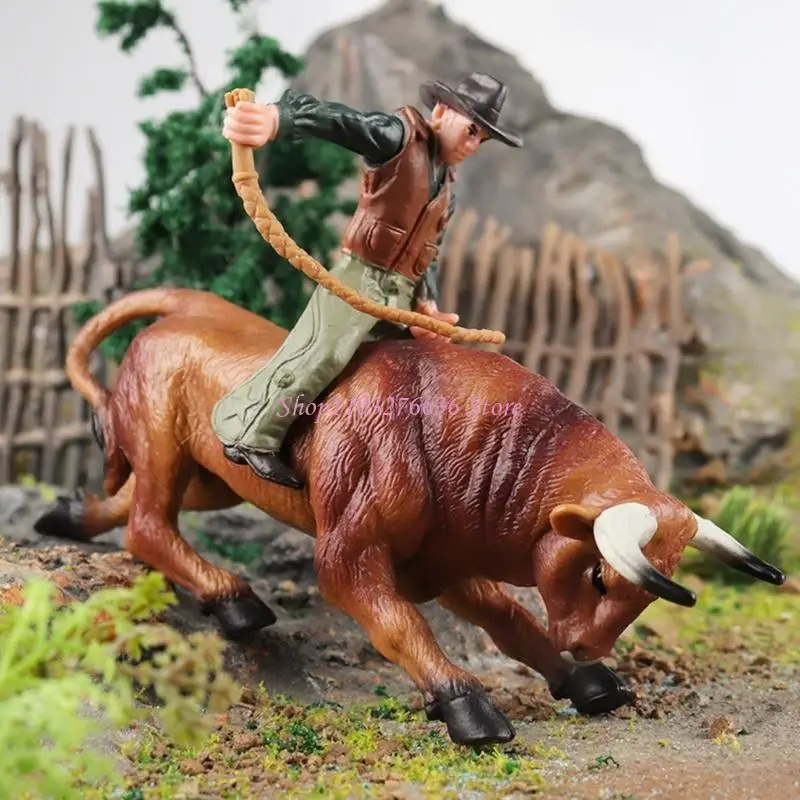 Figuras de torero y toro de simulación animal Matador español - imagen 2