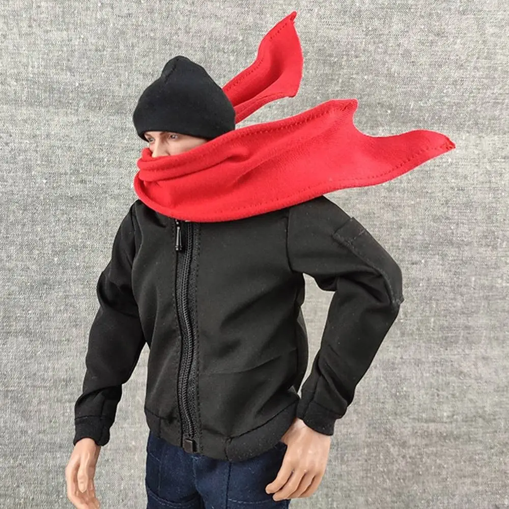 Bufanda azul para juguete militar