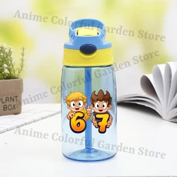 Botella de agua deportiva infantil con diseño anime para peques
