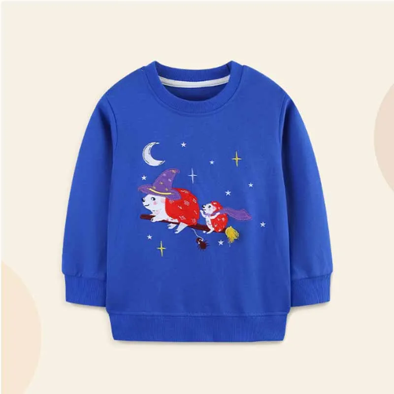 Sudadera Halloween niño diseño alegre