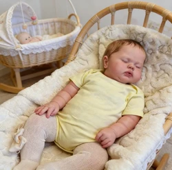 Muñeca reborn Pickle bebé realista de piel 3D, coleccionable