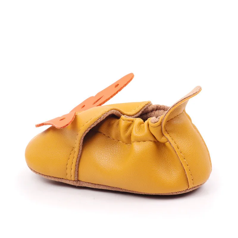 Zapatitos de cuero PU para bebés – Primeros pasos con suela blanda antideslizante - imagen 4