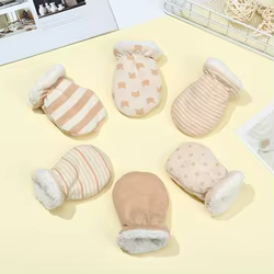 Guantes para recién nacidos de lana gruesa – Protección invierno bebé