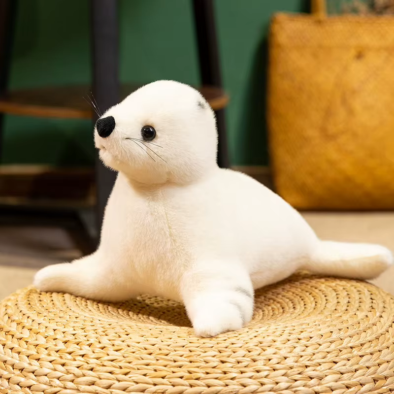 Detalle del rostro estilo Anime del peluche