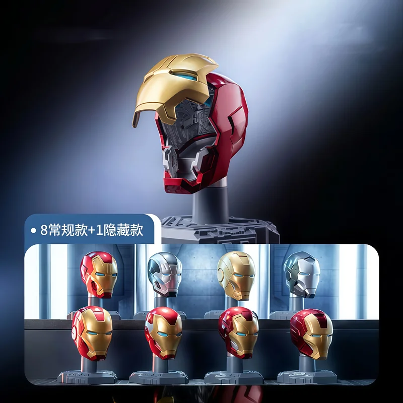 MORSTORM Casco de Iron Man para montar Tony Stark, juguete - imagen 4
