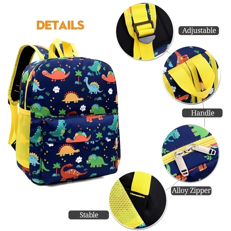 Mochila infantil con dibujos animados - ligera y gran capacidad - imagen 4