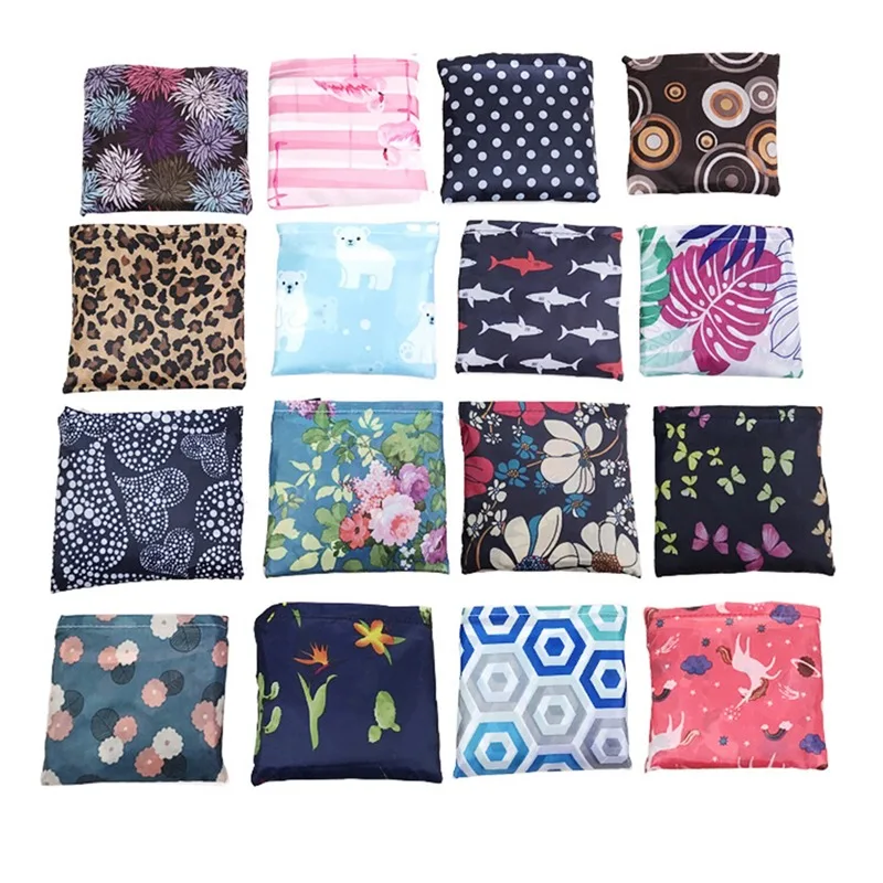 Bolsa plegable reutilizable ligera para viajes y compra diaria - imagen 2
