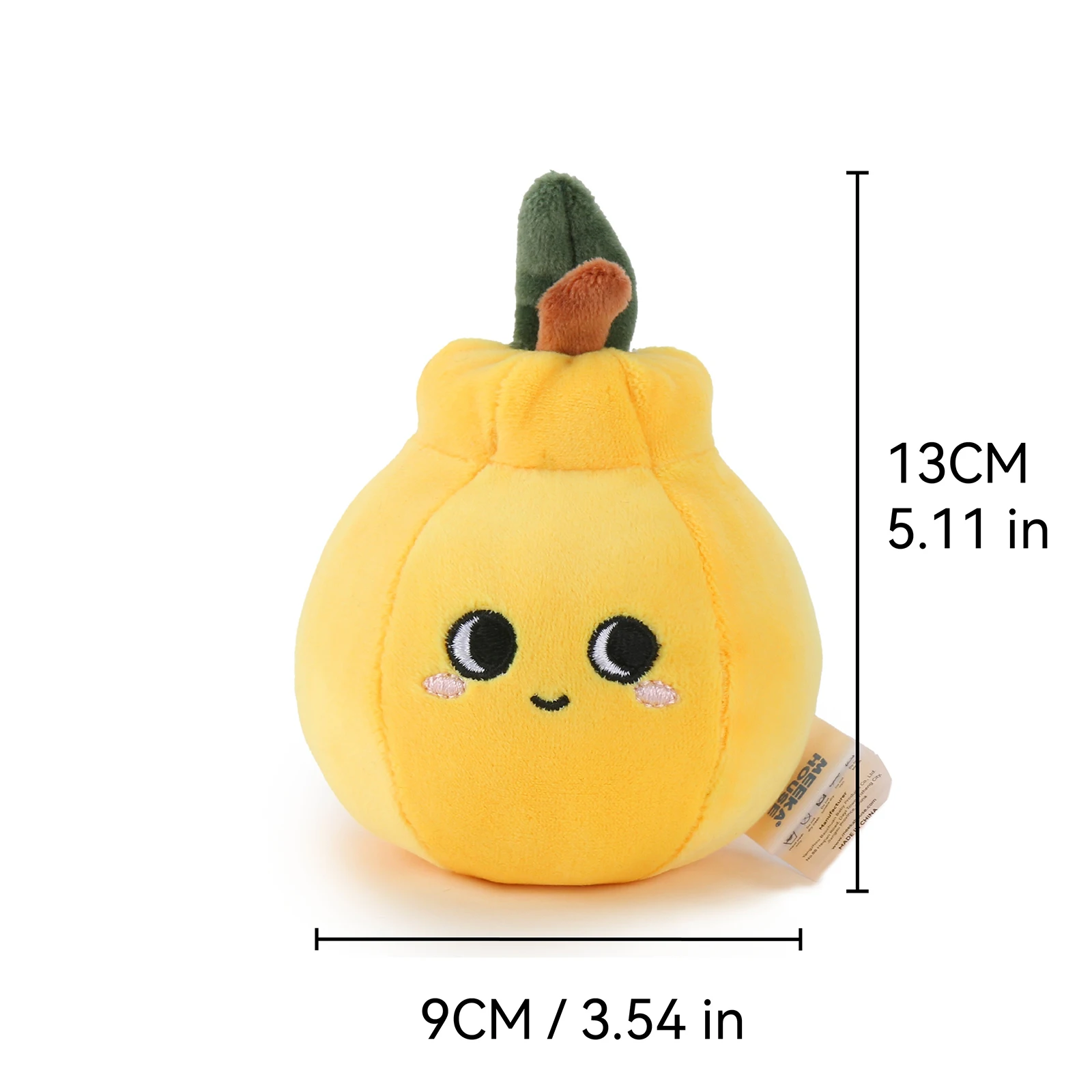 Peluche calmante sensorial con frutas naranja y mandarina - imagen 4