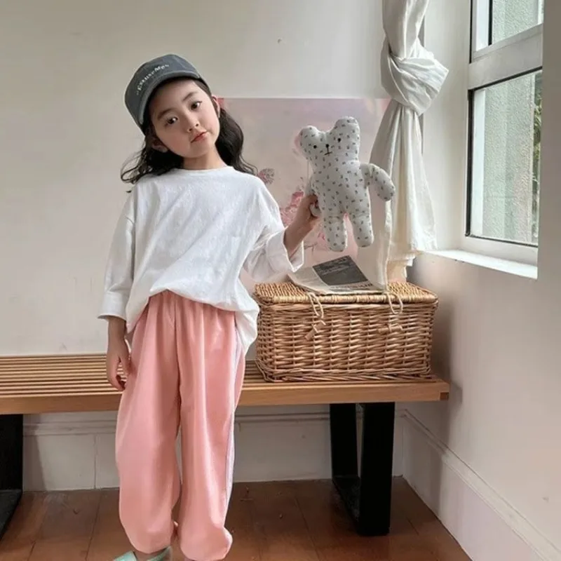 Pantalones antimosquitos largos holgados para niños de verano - imagen 3