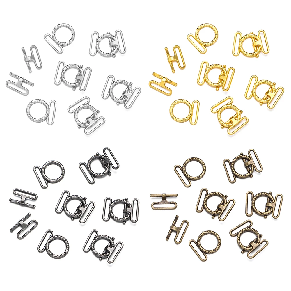 Hebillas metálicas para muñecas – Accesorios de costura infantil - imagen 2