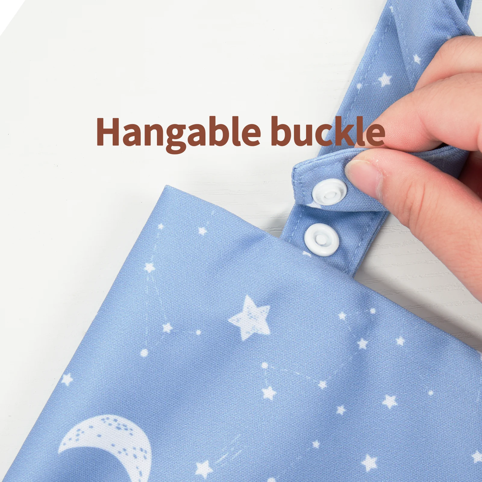 Elinfant Pañales lavables con absorbentes y bolsa portátil para bebés - imagen 5