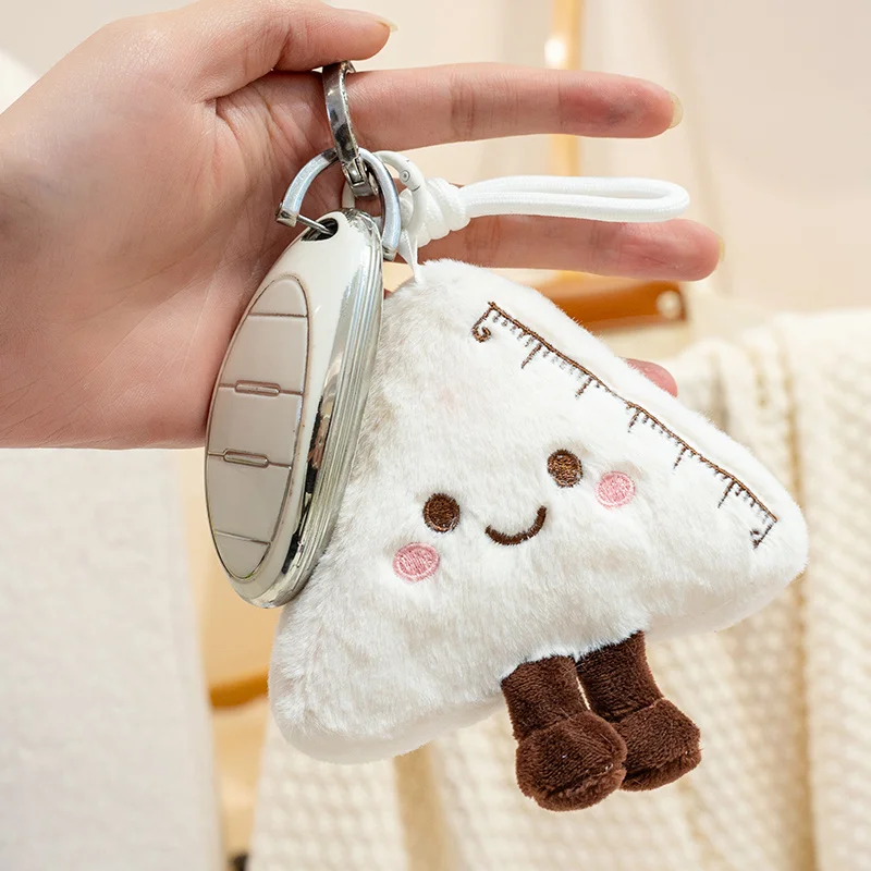 Set de papelería de peluche suave para estudiantes, regla y lápiz - imagen 4