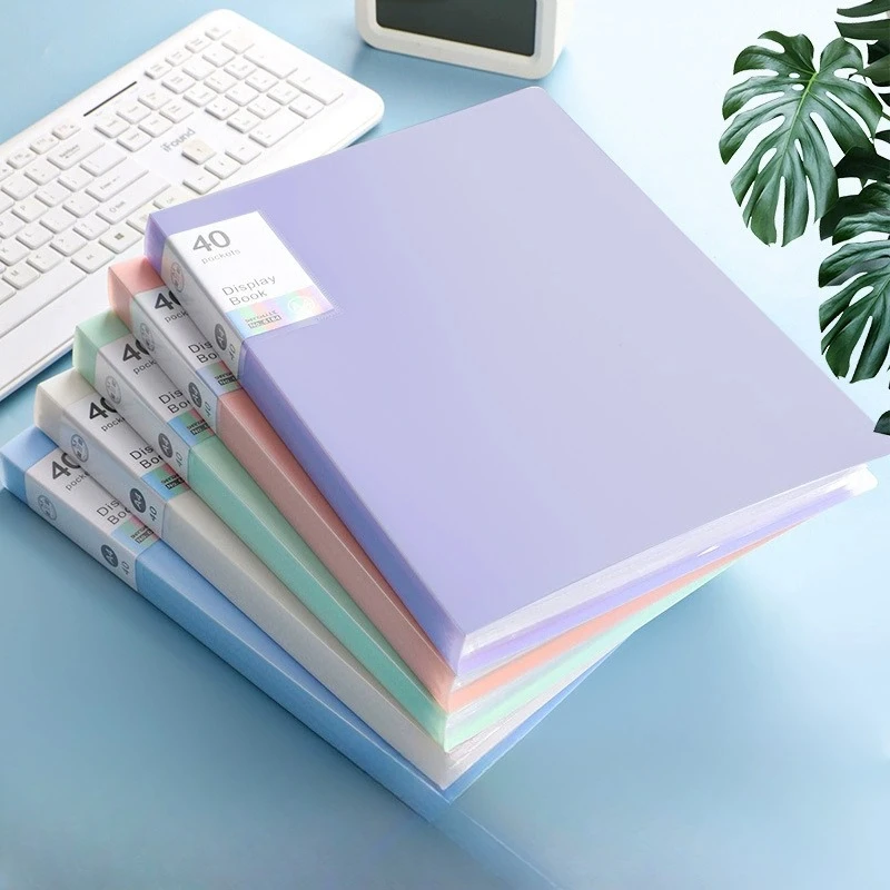 Carpeta A4 transparente organizadora con bolsa para documentos - imagen 2