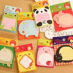 Pegatinas de animales para notas y cuadernos pequeños divertidos