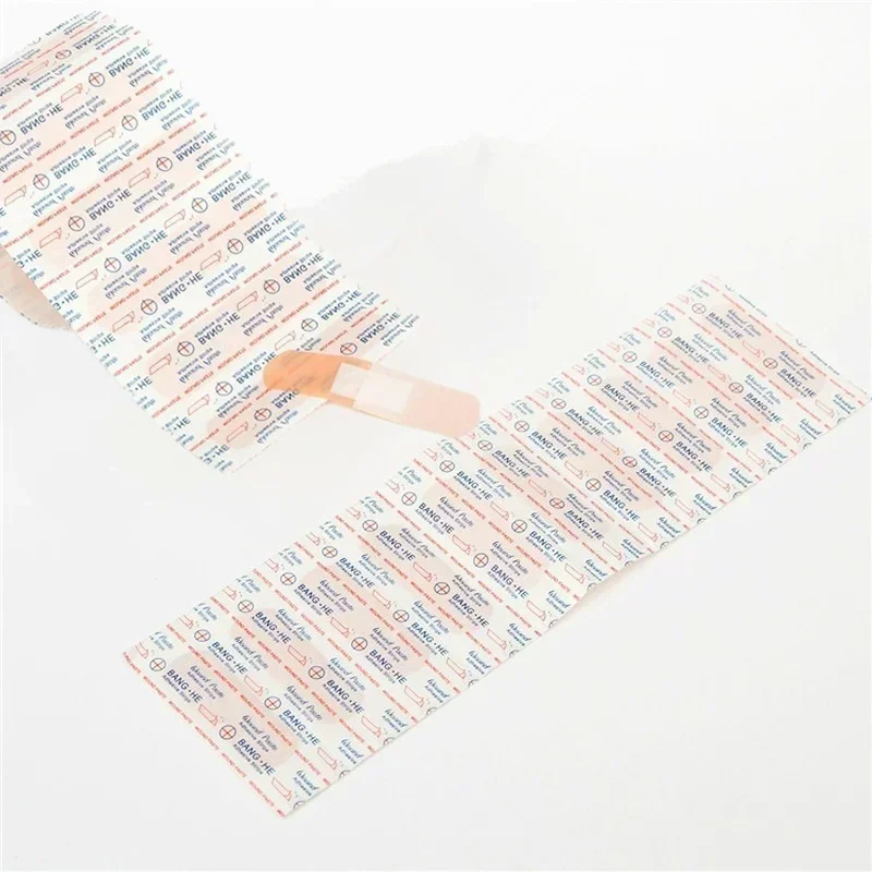 Curitas para bebés con envoltura elástica y pegatinas de rayas - imagen 3