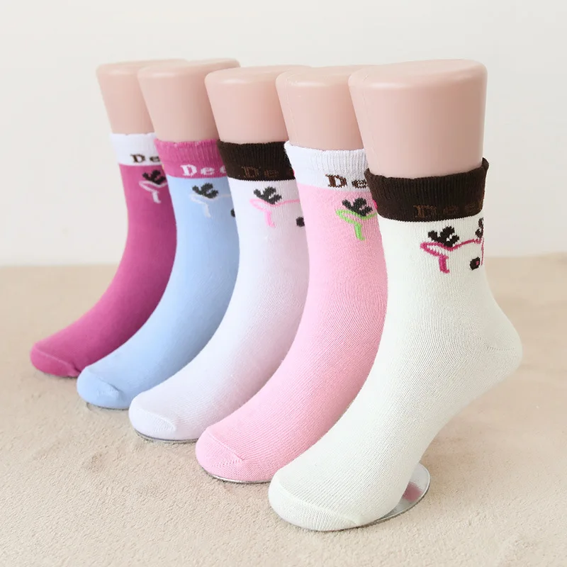 Calcetines de algodón con dibujos animados para niños - imagen 4