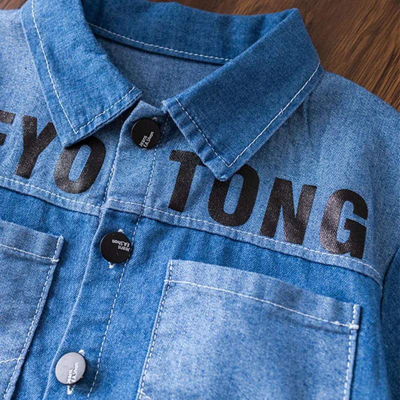 Conjunto de verano para niño: vaqueros y camiseta de manga corta - imagen 5