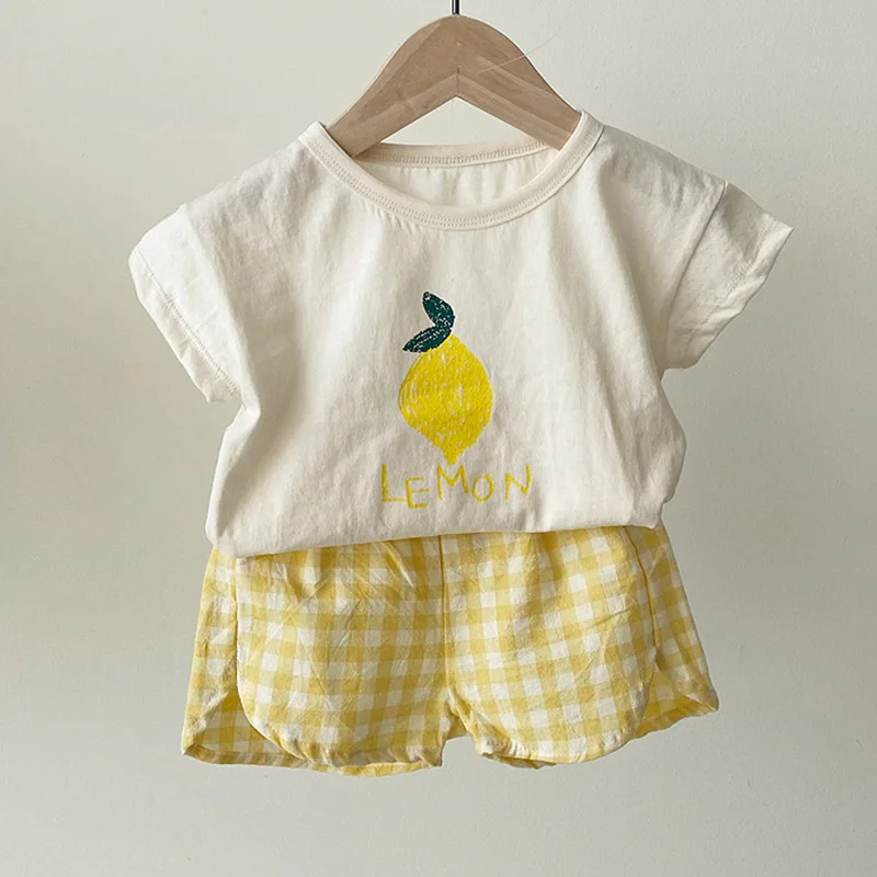 Pijama de algodón verano para bebé niño - dibujos animados - imagen 3