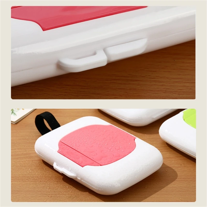 Dispensador de toallitas recargable para bebé, reutilizable de viaje - imagen 3