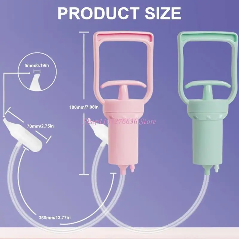 Aspirador nasal para bebés: limpiador de moco suave - imagen 5