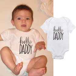 Hello Daddy Peleles de algodón puro para recién nacido - cómodo