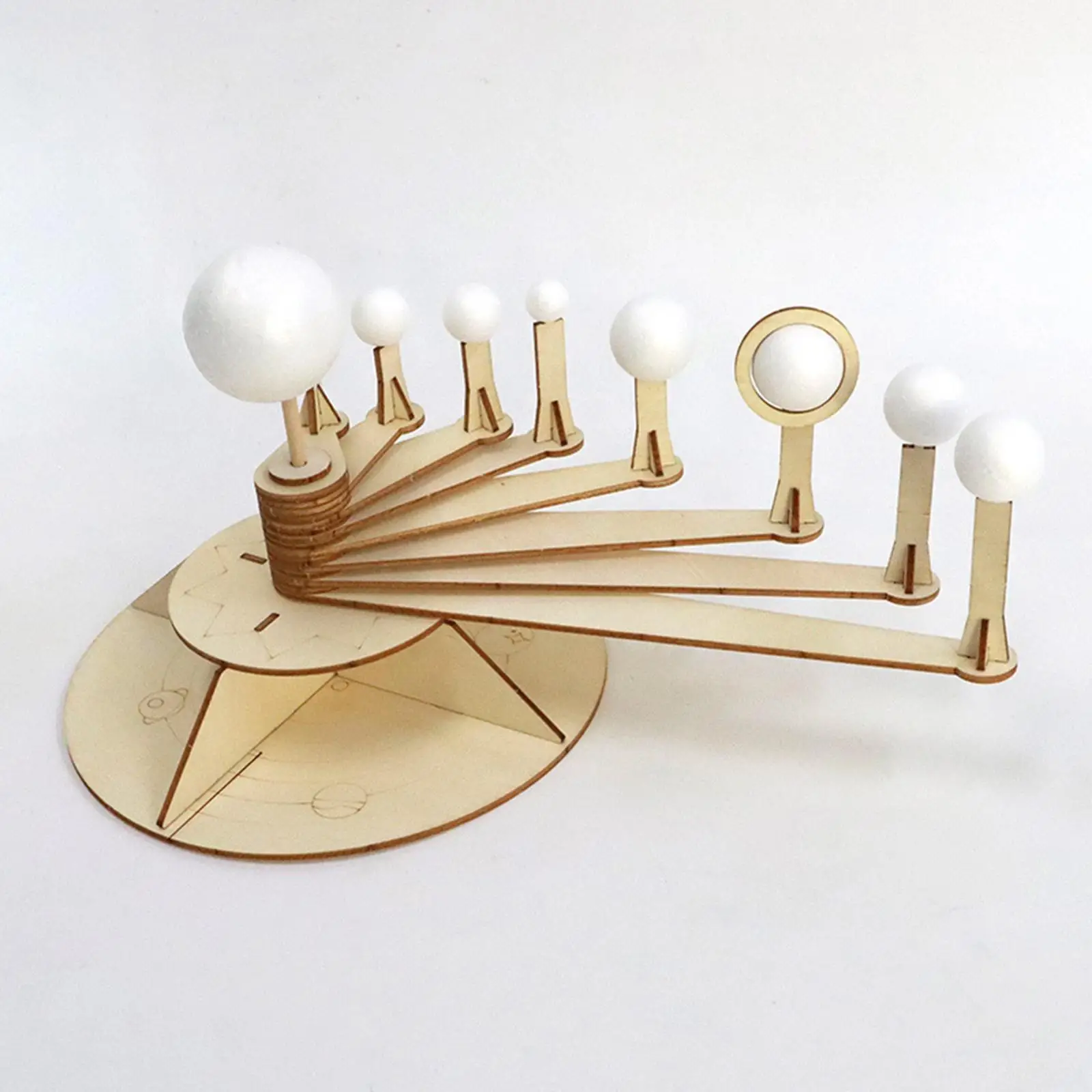 Rompecabezas de madera del Sistema Solar, kit educativo para niños - imagen 3