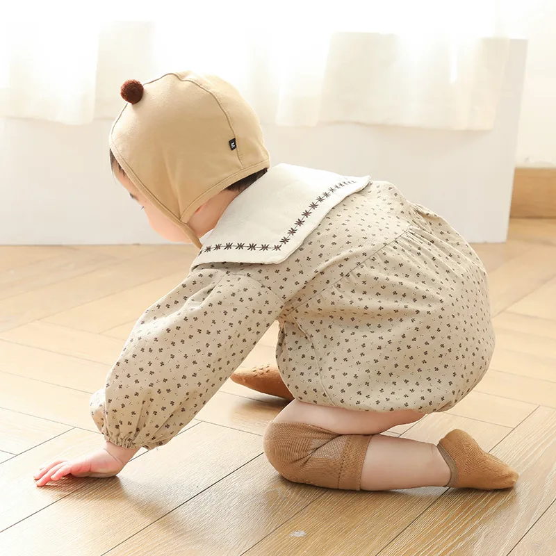 Calcetines antideslizantes de algodón para bebés y niños pequeños - imagen 4