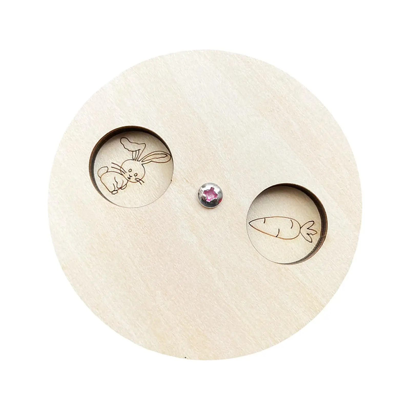 Tablero de actividades infantil portátil de madera sensorial - imagen 2