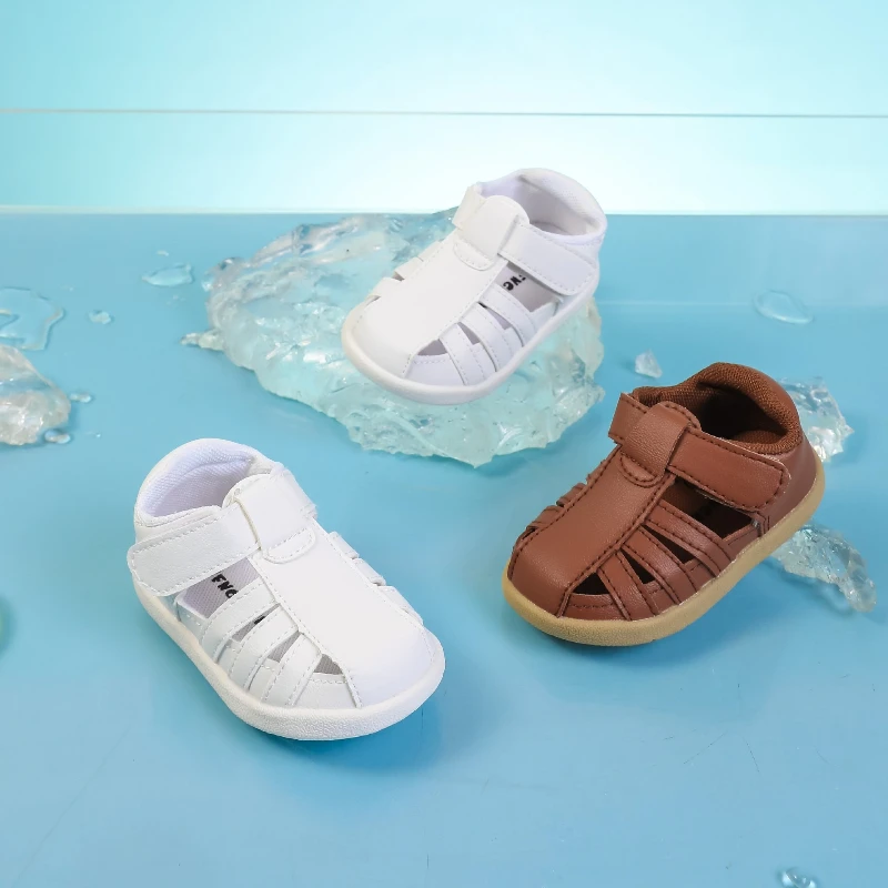Sandalias infantiles antideslizantes transpirable con suela blanda - imagen 3