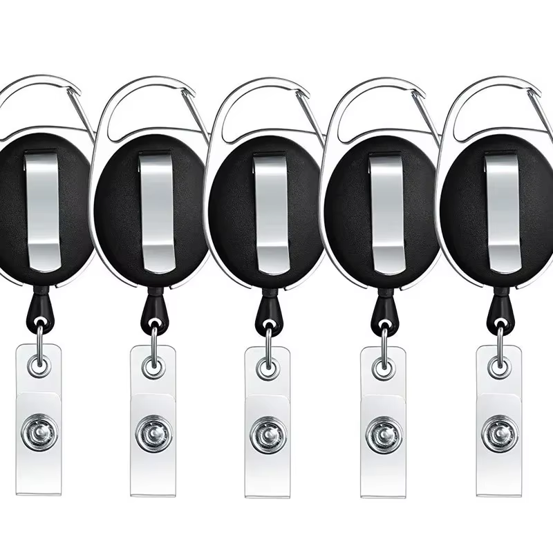 Carrete retráctil para identificación con cordón e insignias - imagen 4
