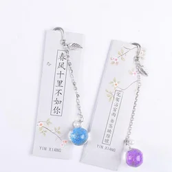 Marcapáginas de metal retro para niños – Regalo escolar