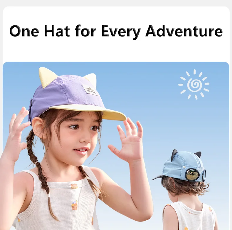 Gorra con tejido pensado para el calor