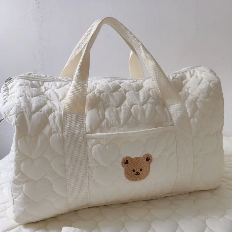 Bolso de mamá bandolera gran capacidad para madre y bebé en viaje - imagen 2