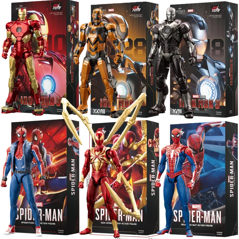 Figuras de acción Marvel Iron Man y Spider-Man – ZD Toys - imagen 5