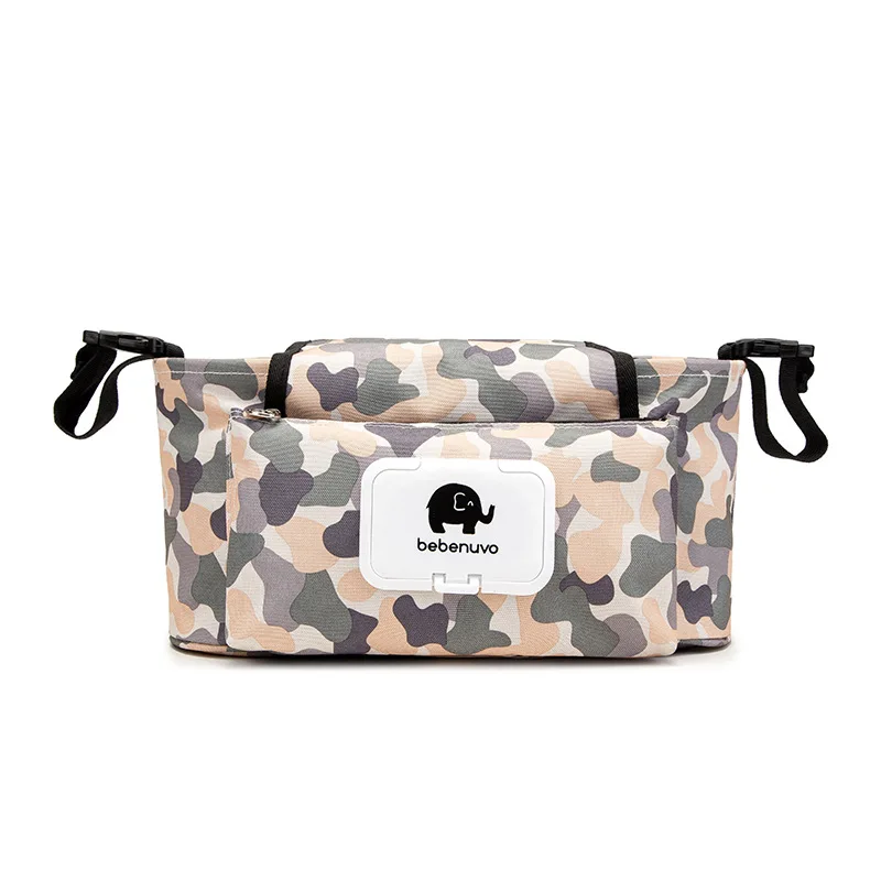 Bolsa impermeable para cochecito con gancho y organizador de viaje - imagen 5
