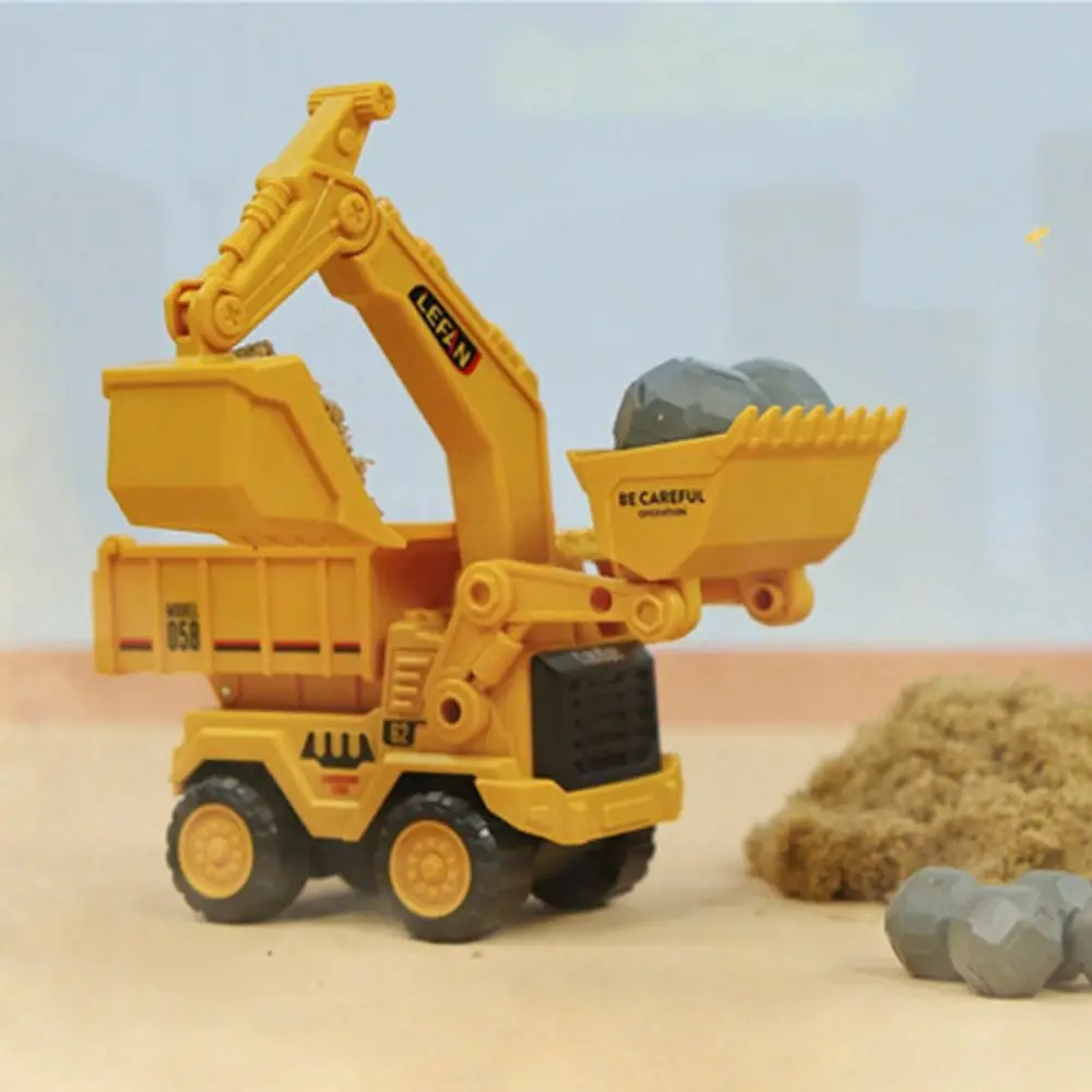 Excavadora de juguete grande – Camión volquete infantil para niños - imagen 3