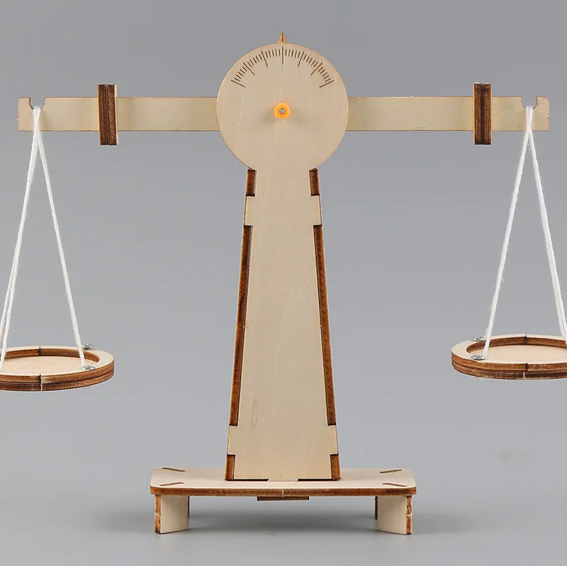 Kit de escala de equilibrio DIY con piezas para ensamblar
