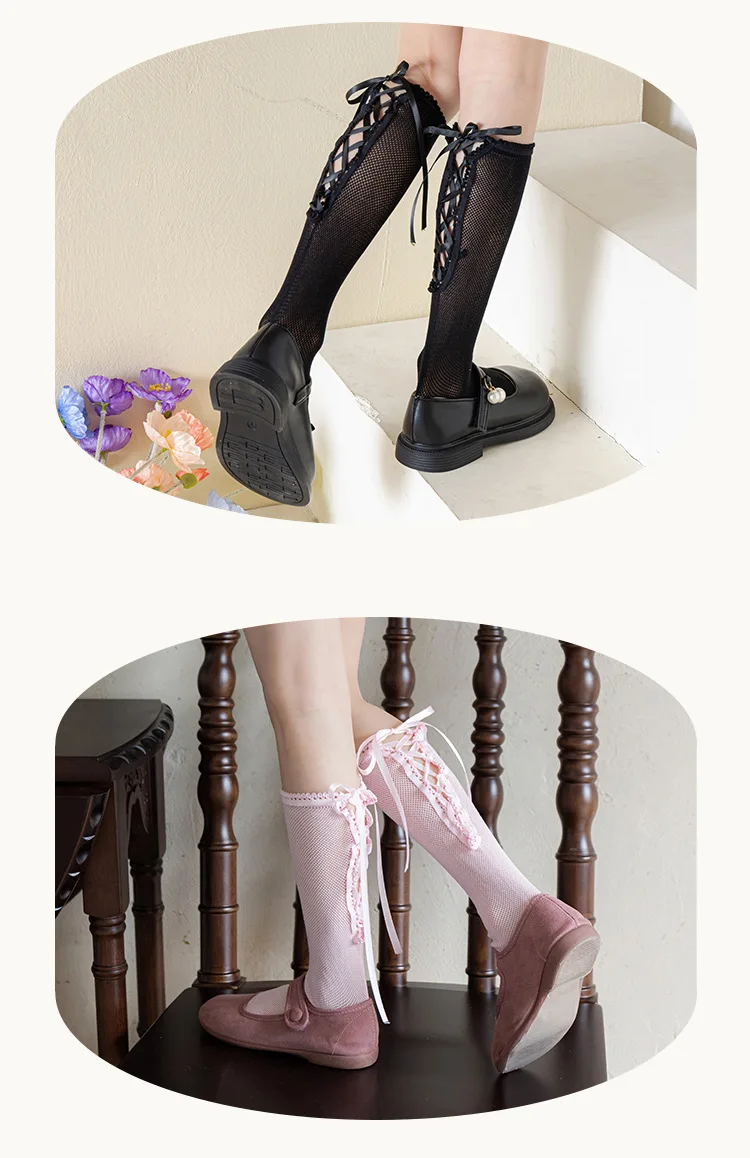 Diferentes colores y estilos de los calcetines